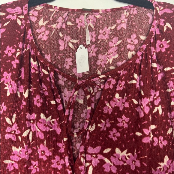 FREE PEOPLE Tears Of Joy Midi Floral Dress - Picture 7 of 8